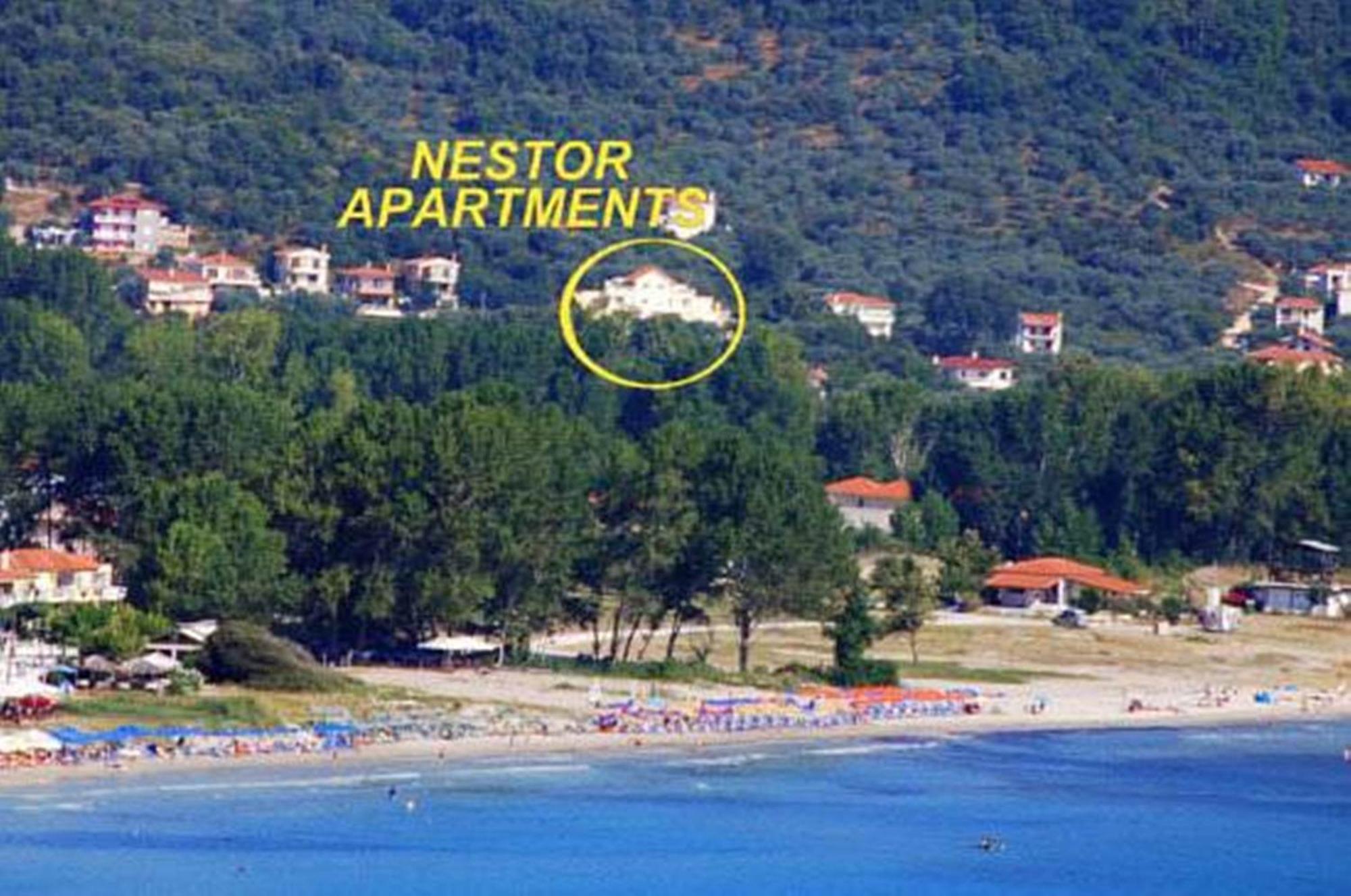 Nestor Apartments Chrisi Ammoudia Exteriör bild